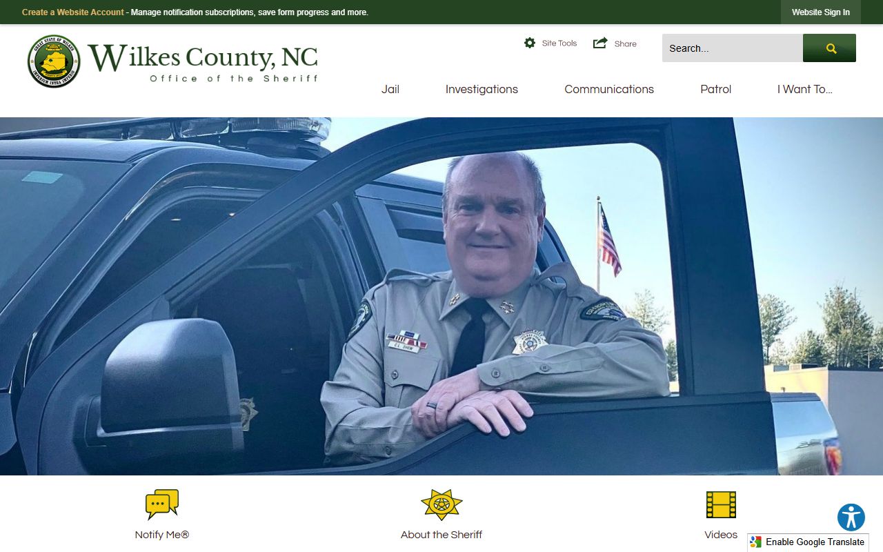 Wilkes County arrest records Sheriff Office source